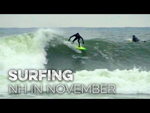Surfing NH's Seacoast in November