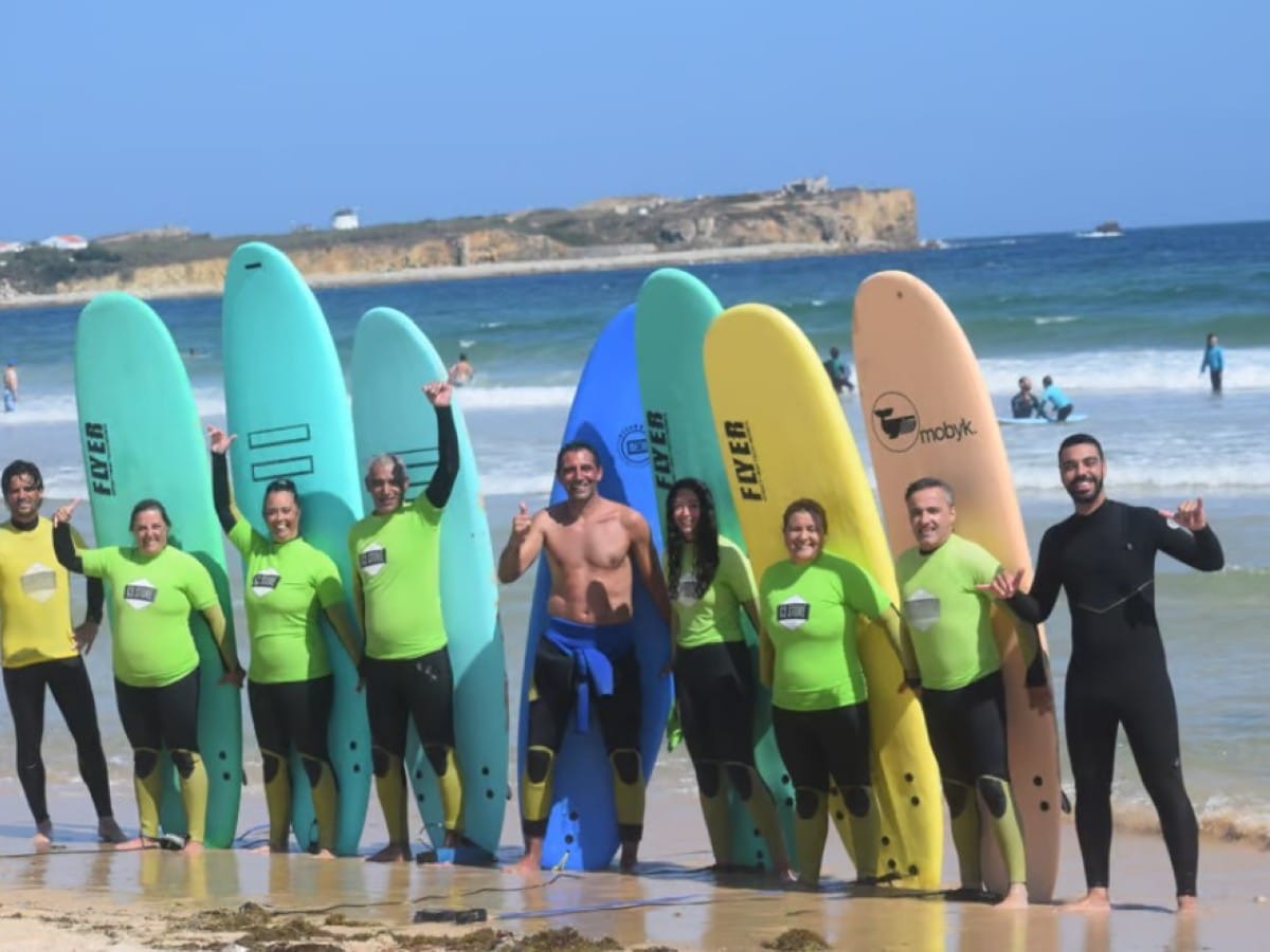 Surf lessons in Peniche