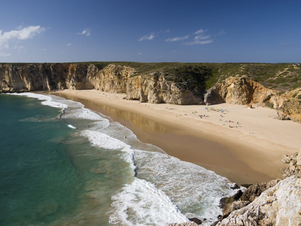 Beliche beach in the Algarve