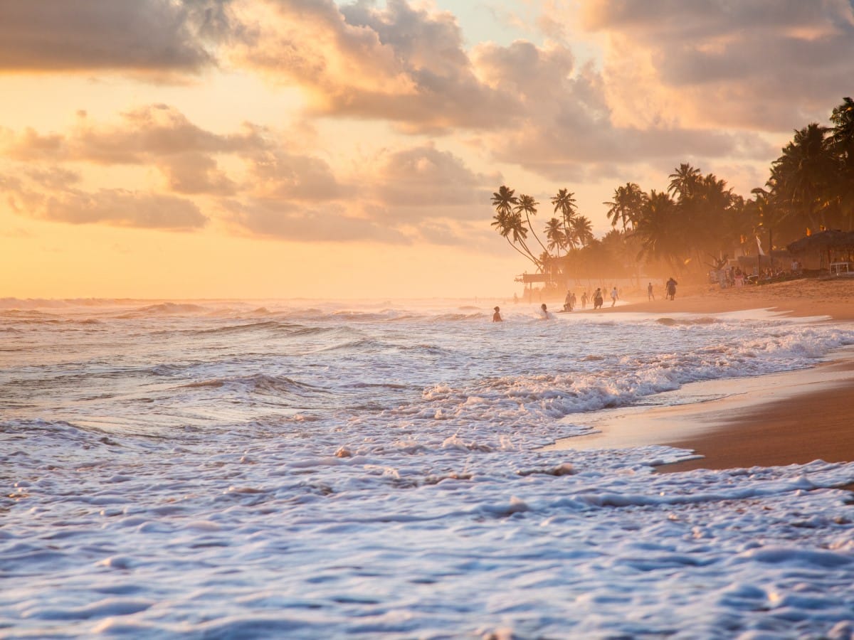 Sunset in Hikkaduwa