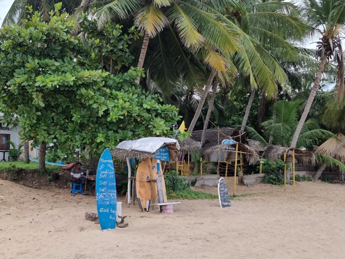 Surf shops in Arugam Bay