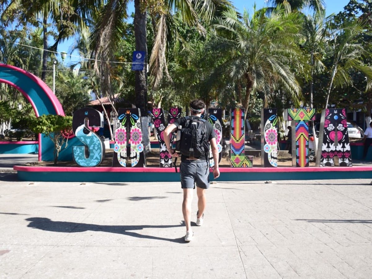 In Sayulita town