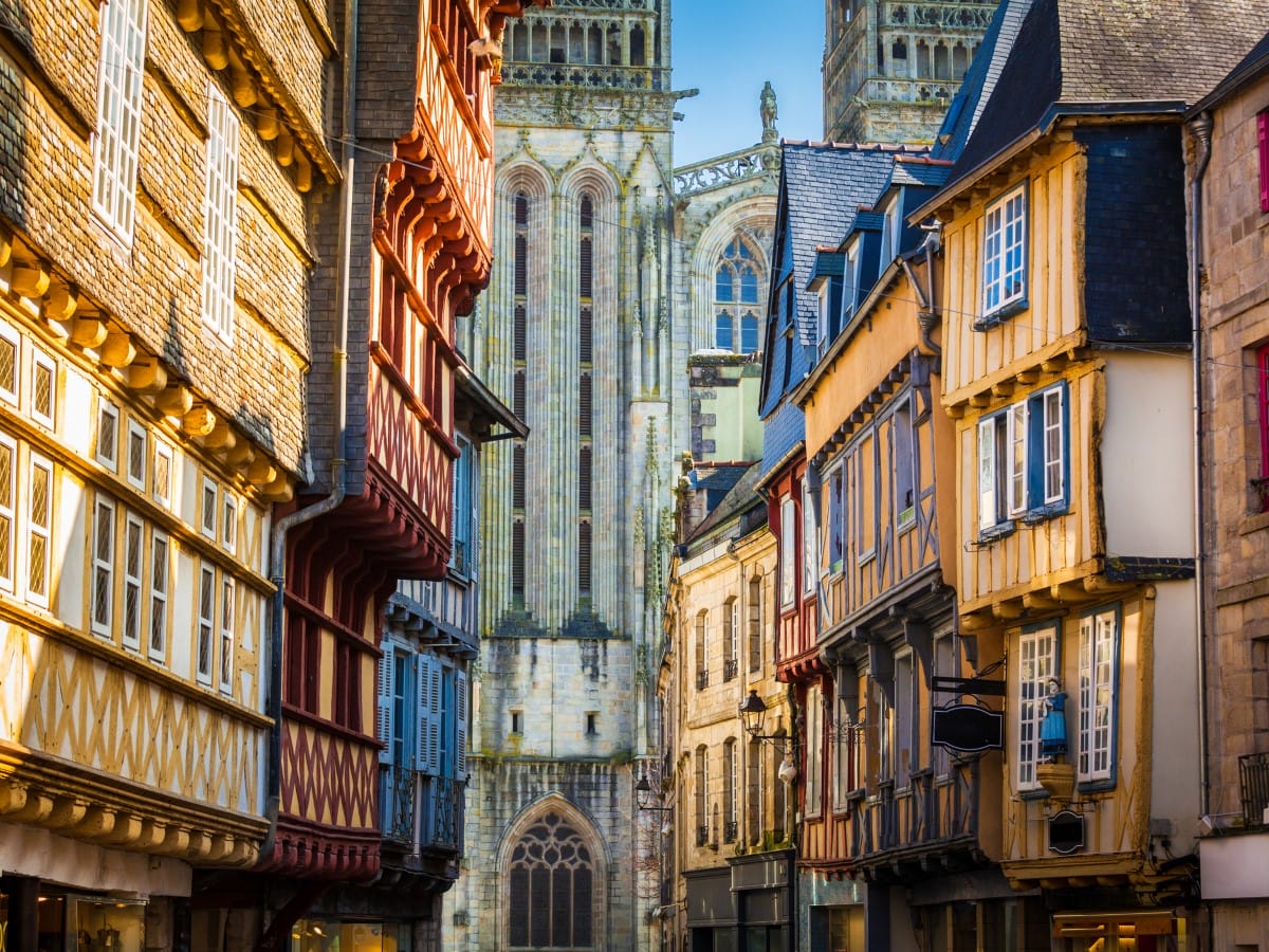 Charming Quimper town