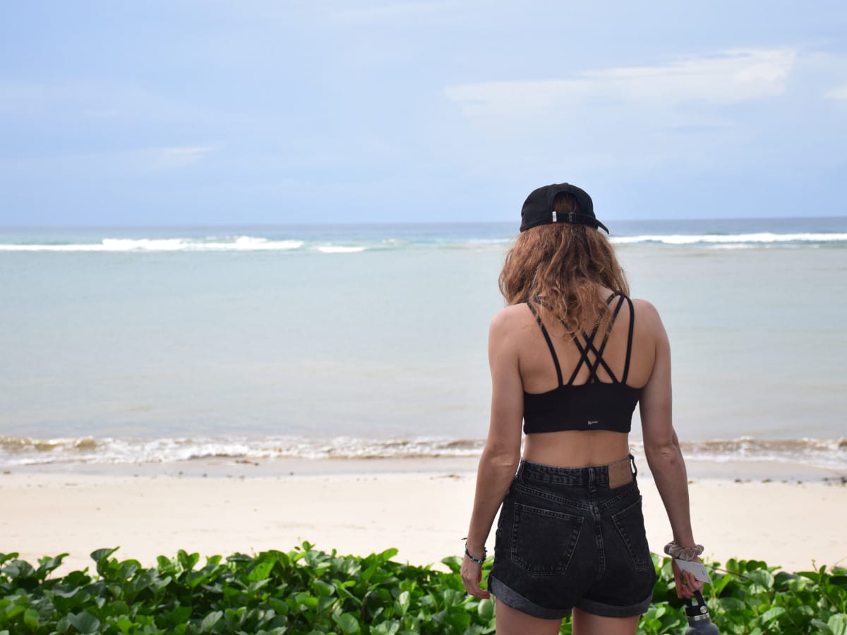 A beachside hotel in Lombok, Indo