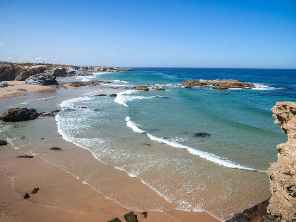 Beaches in Porto Covo near Sines