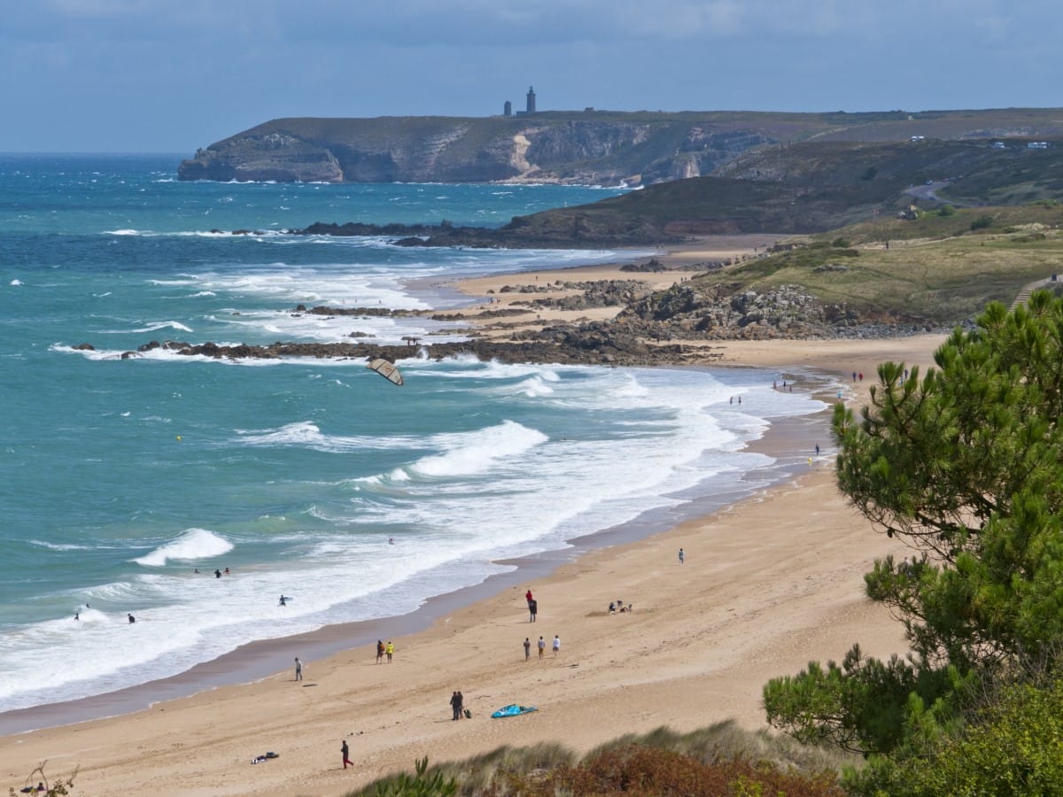 Windy conditions in Brittany