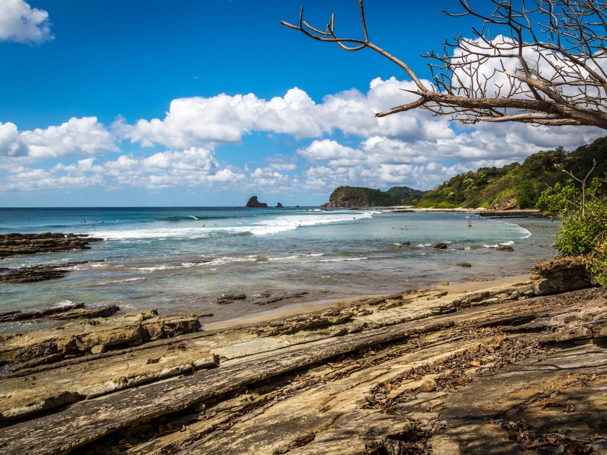 A view across Playa Maderas