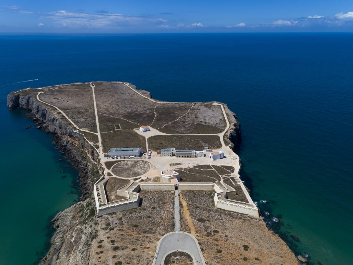 The fort in Sagres, Portugal