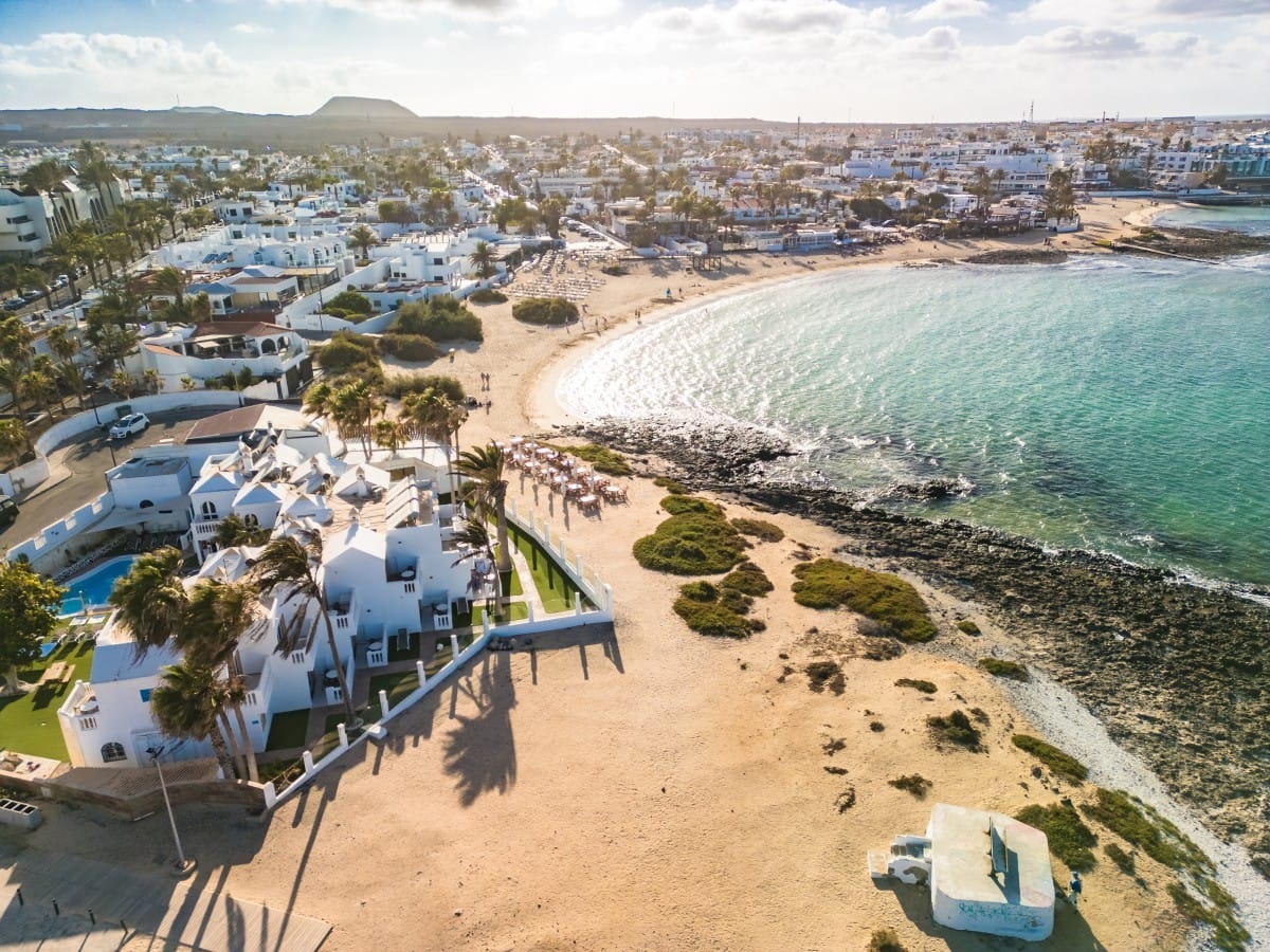 Waikiki Beach in the heart of Corralejo