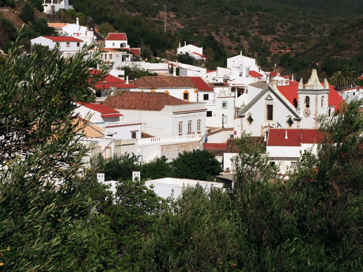 White houses in the Algarve