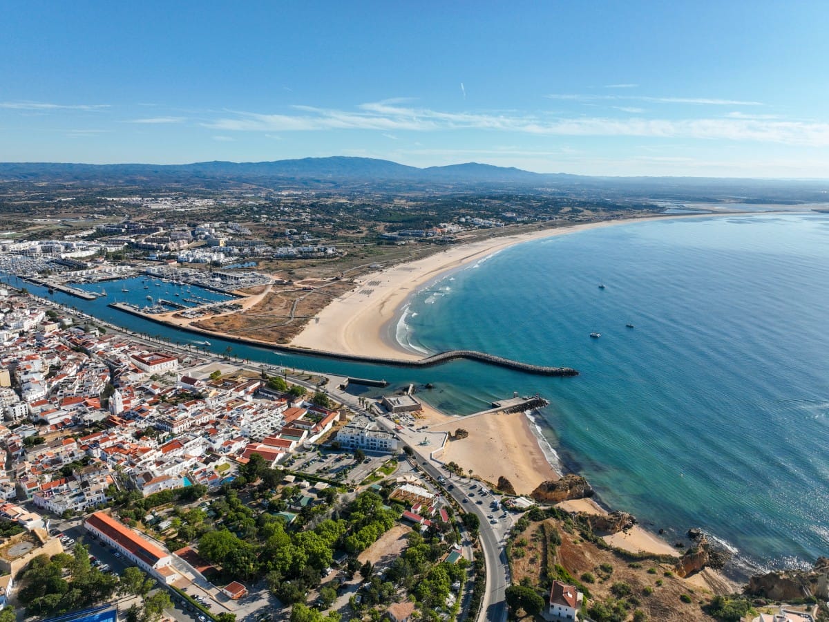 Meia Praia beach in Lagos