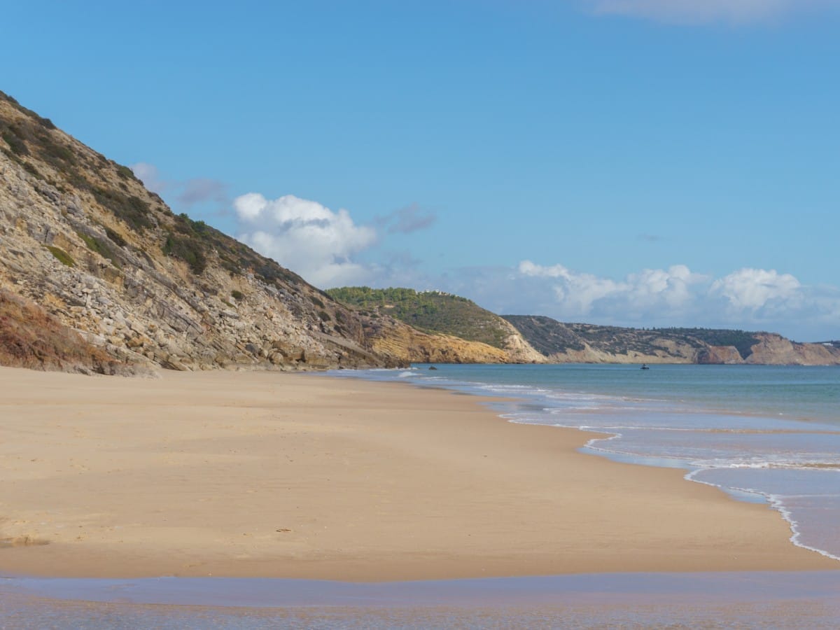 Praia das Furnas in the Algarve