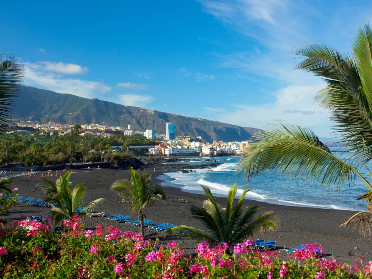 Playa Jardin in Puerto de la Cruz