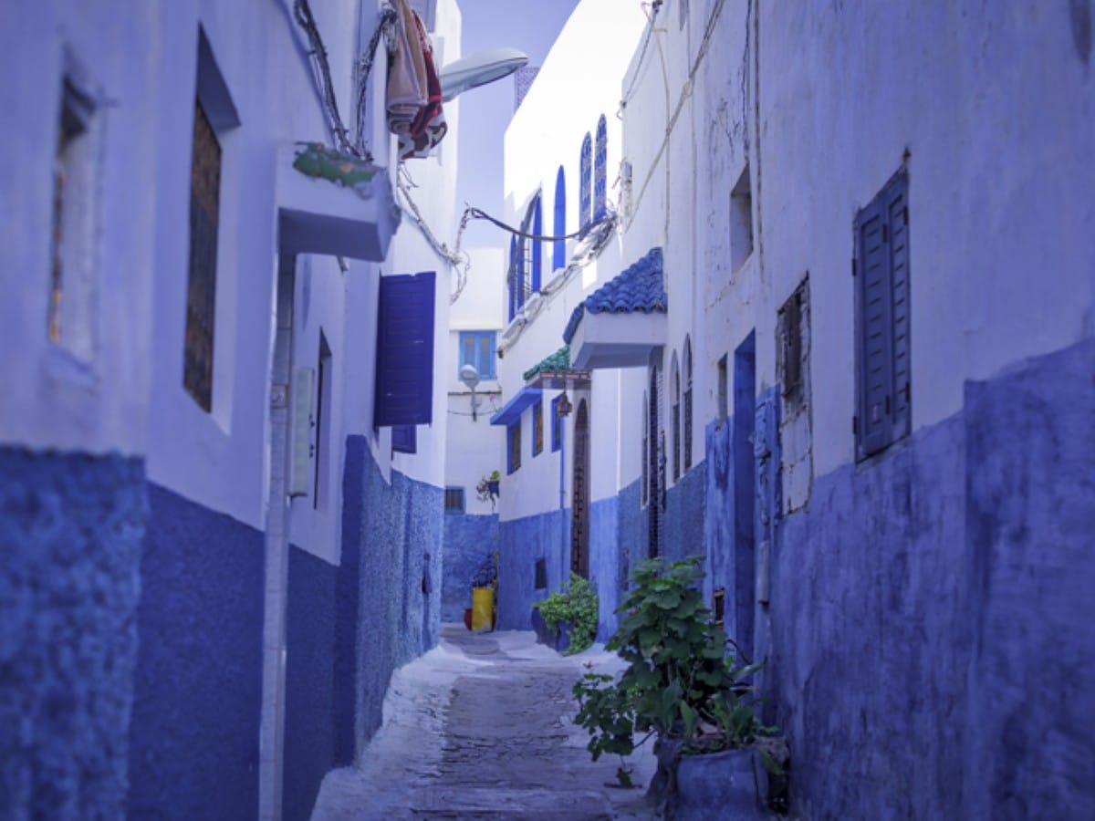 The kasbah area in Rabat