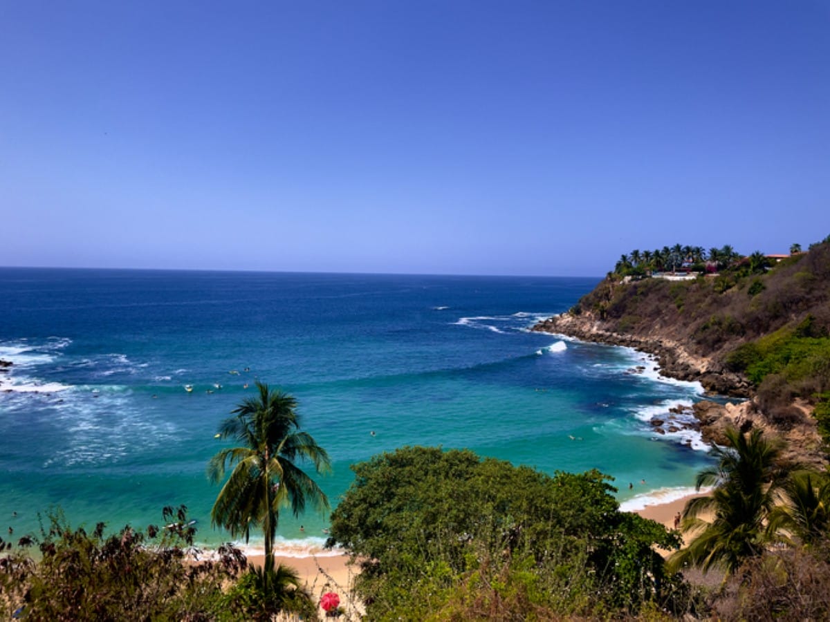 Surfing in Mexico